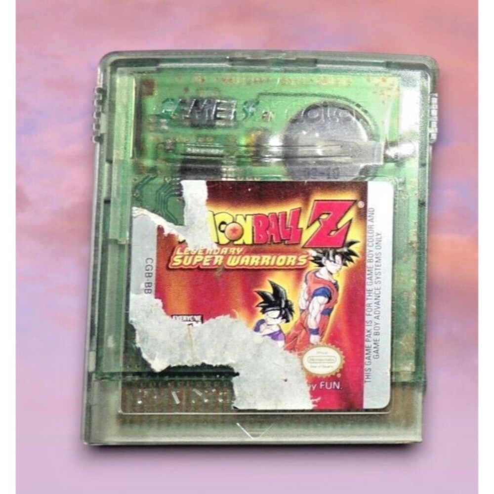 Dragon Ball Z Legendary Super Warriors Nintendo Gameboy Color (Damaged L…